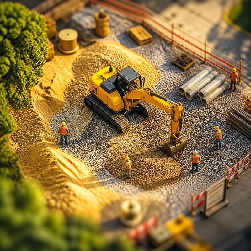 Chantier miniature